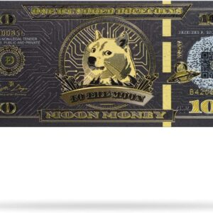 Moon Money: Dogecoin (Doge) | Creative Merch for Crypto Enthusiasts