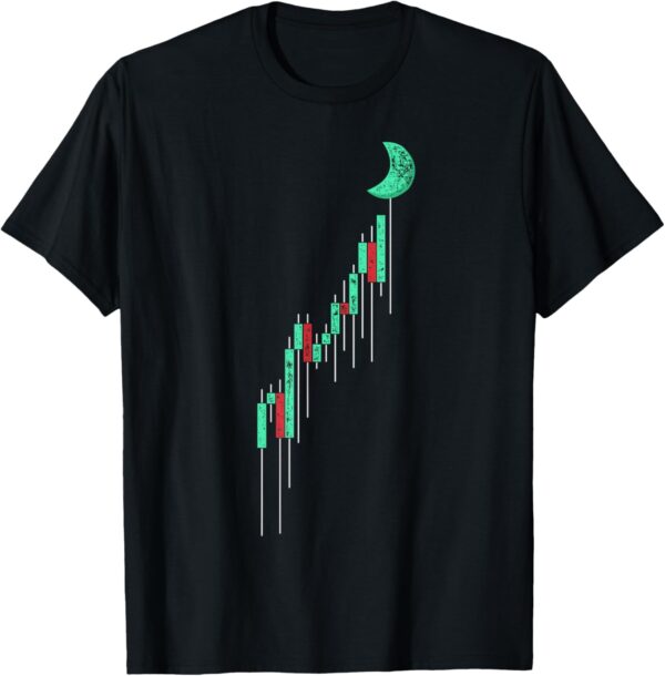 Crypto Currency Hodl Vintage Bull Market Chart To The Moon T-Shirt